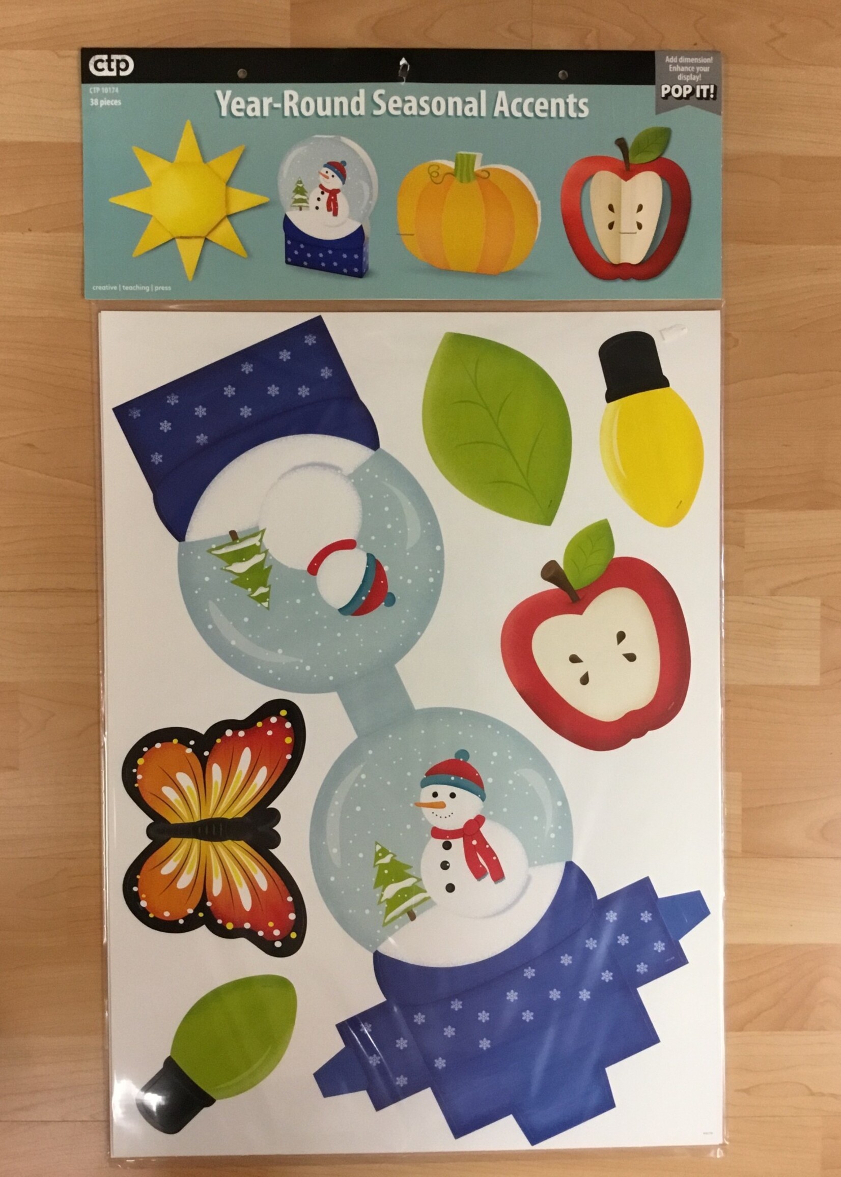 Pop It! Year-Round Seasonal Accents Bulletin Board