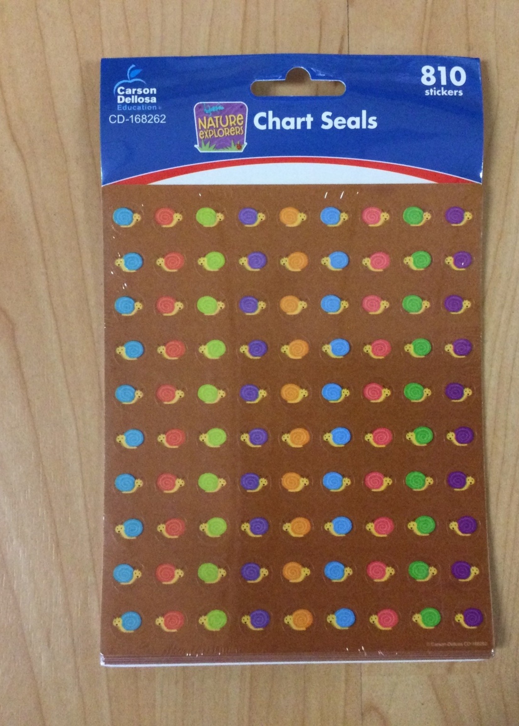 Nature Explorers Mini Snail Stickers 810pc