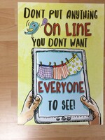 Don"t Put Anything On Line Poster