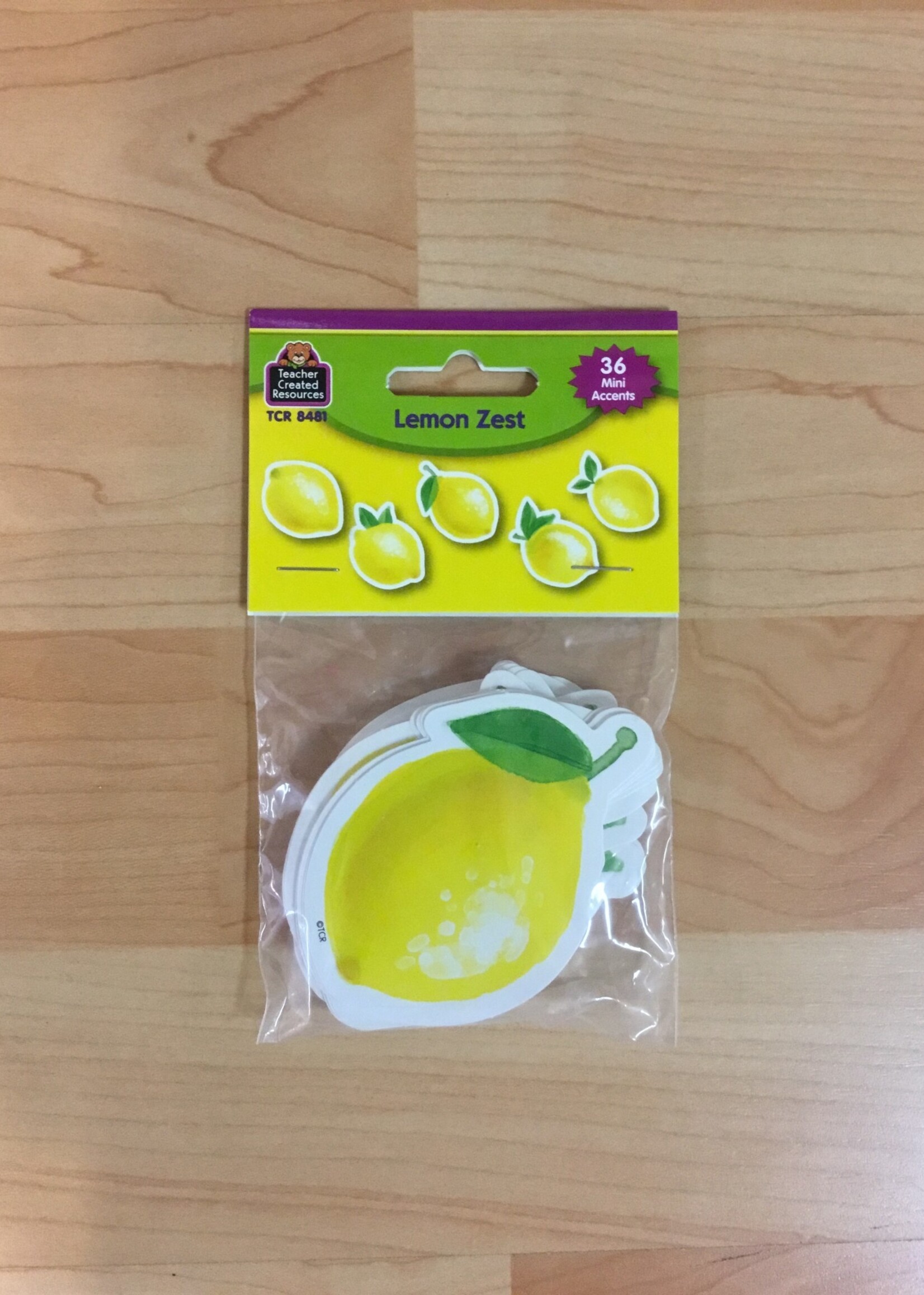 Lemon Zest Mini Lemon Cutouts 36pc