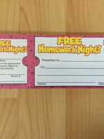 Free Homework Night Tickets