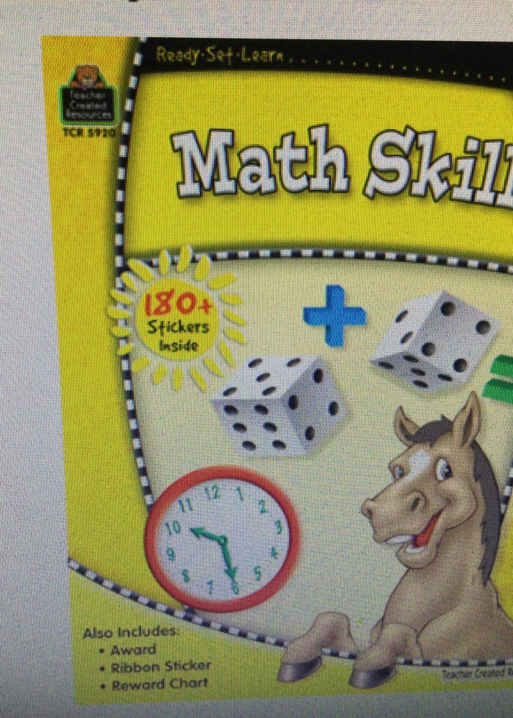 Ready Set Learn - Math Skills 1