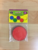 Primary Color Circles Mini Cutouts 36pc