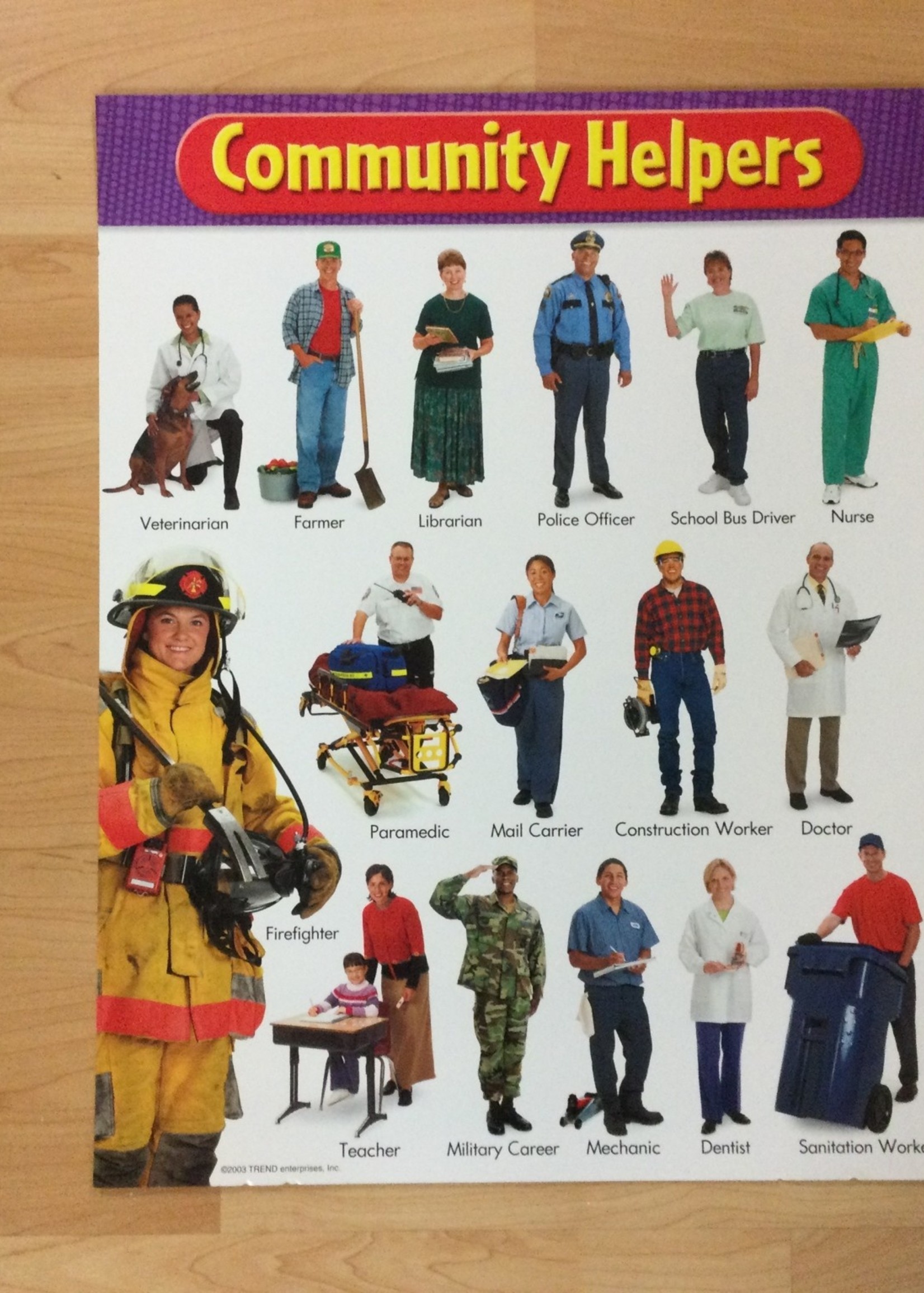 Community Helpers Chart