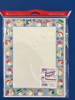 Snowmen Computer Paper 50 sheets