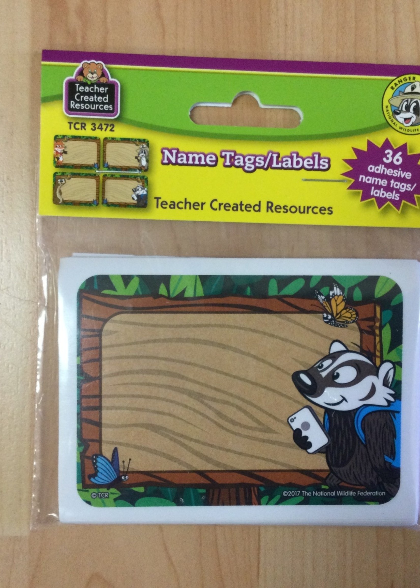 Ranger Rick Labels 36pc