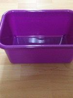 Purple Small Plastic  Bin