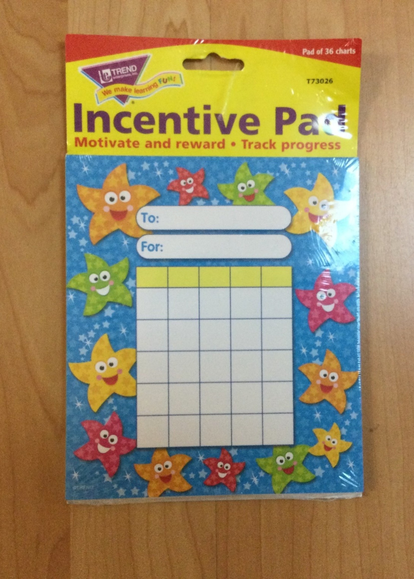 Dancing Stars Mini Incentive Charts 36pc