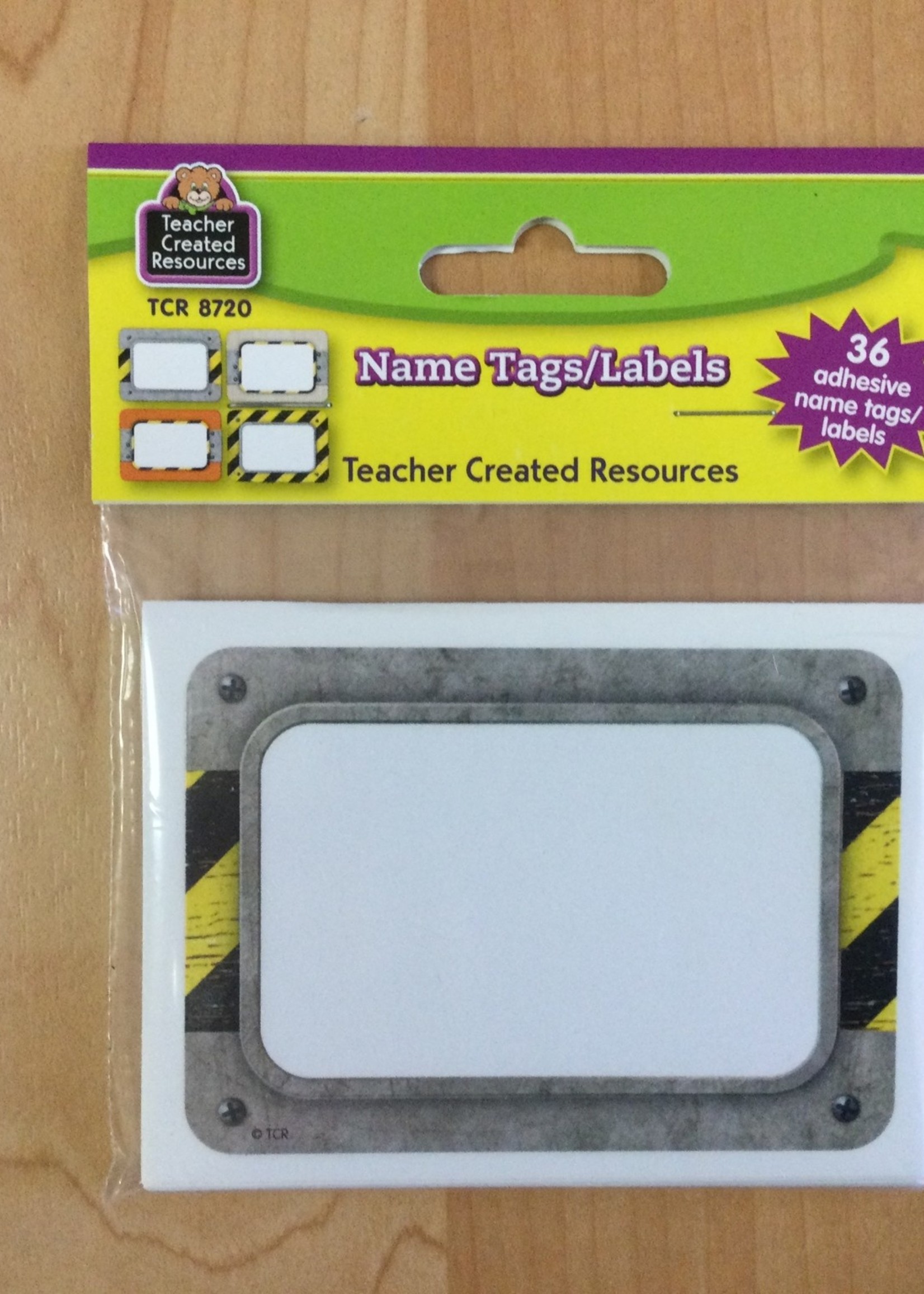 Under Construction Name Tags