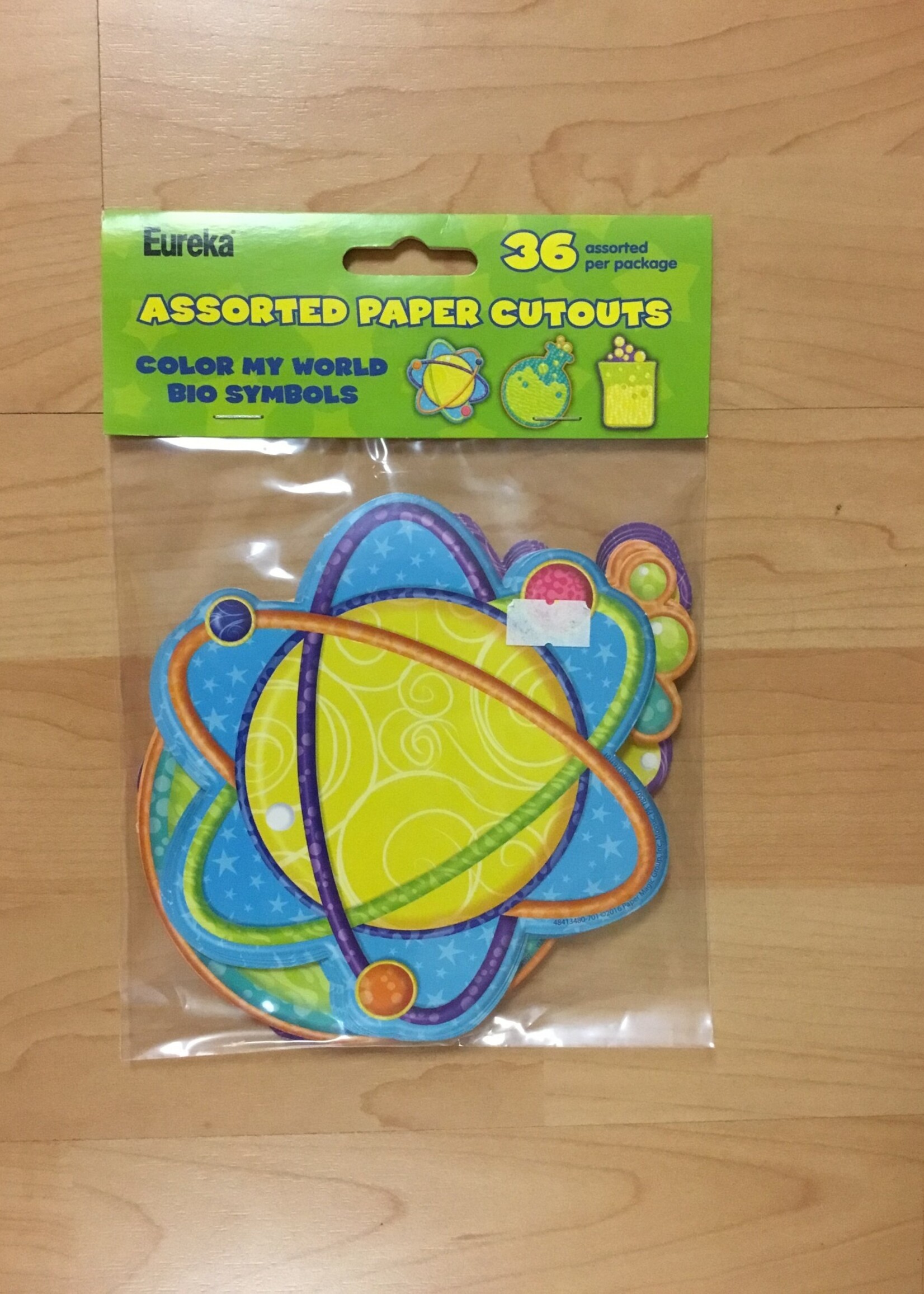 Color My World Bio Symbols Cutouts