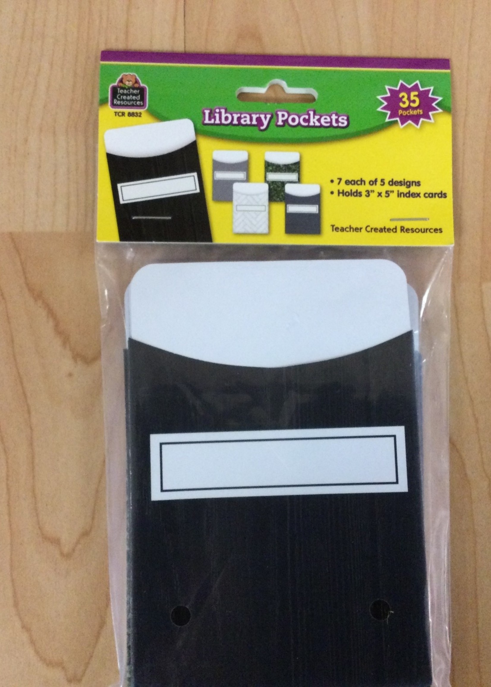 Modern Farmhouse Library Pockets 35pk