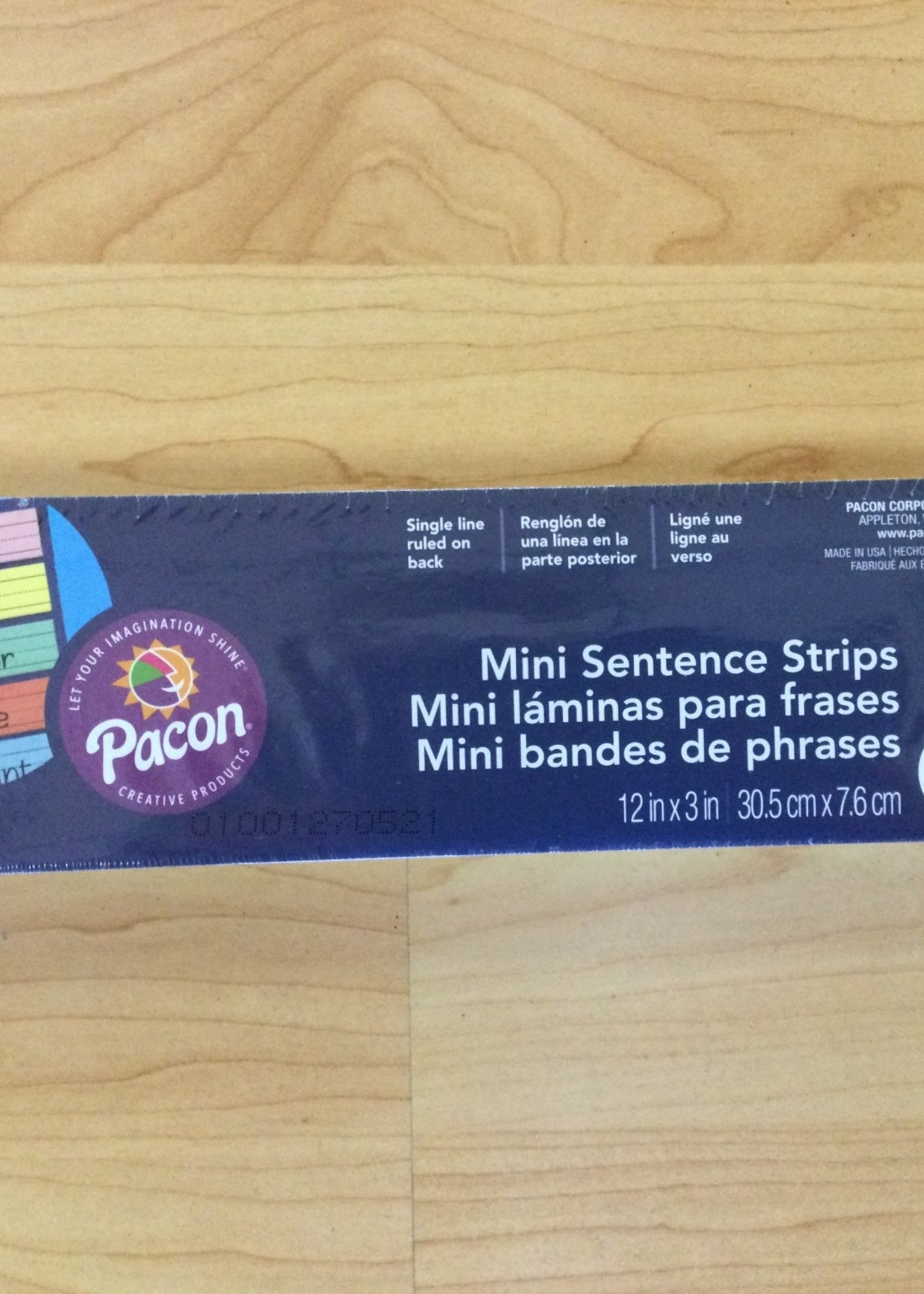 Mini Pastel Sentence Strips 100pk
