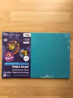 Turquoise 12" x 18" Tru-Ray Construction Paper 50 sheets