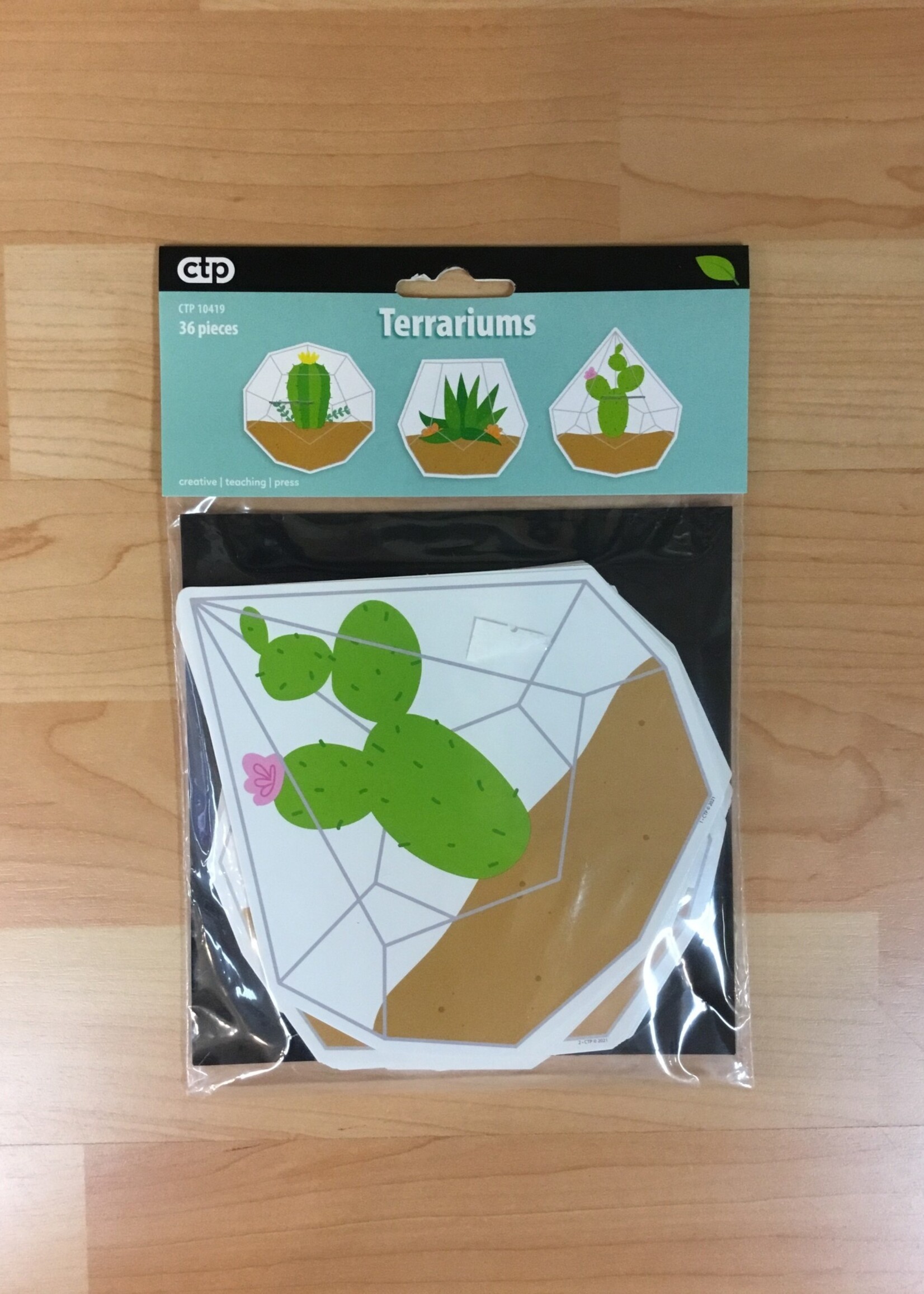 Terrariums Cutouts 36pc