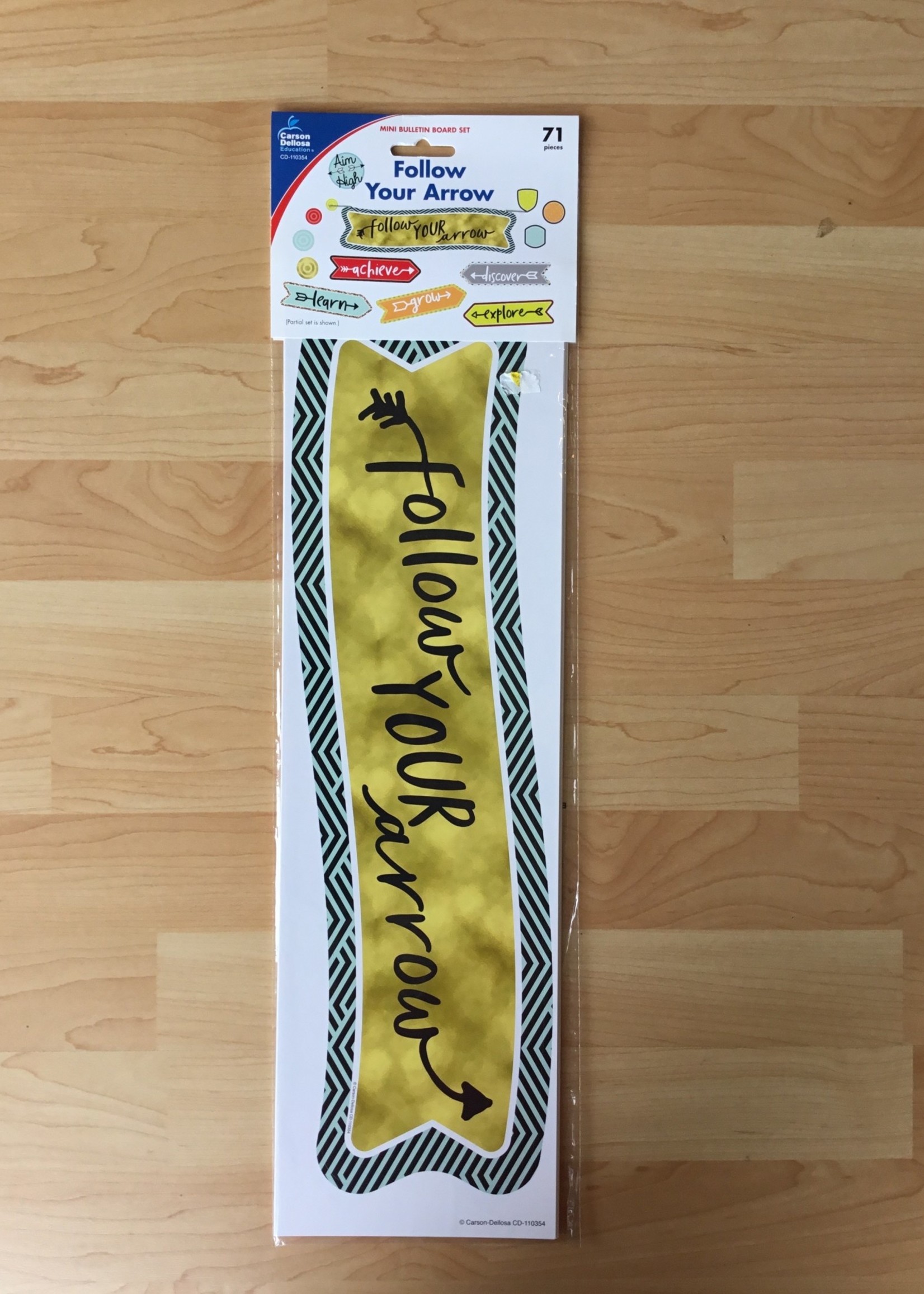 Aim High Follow Your Arrow Mini Bulletin Board