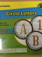 Eucalyptus 3 1/2" Circle Letter 216pc