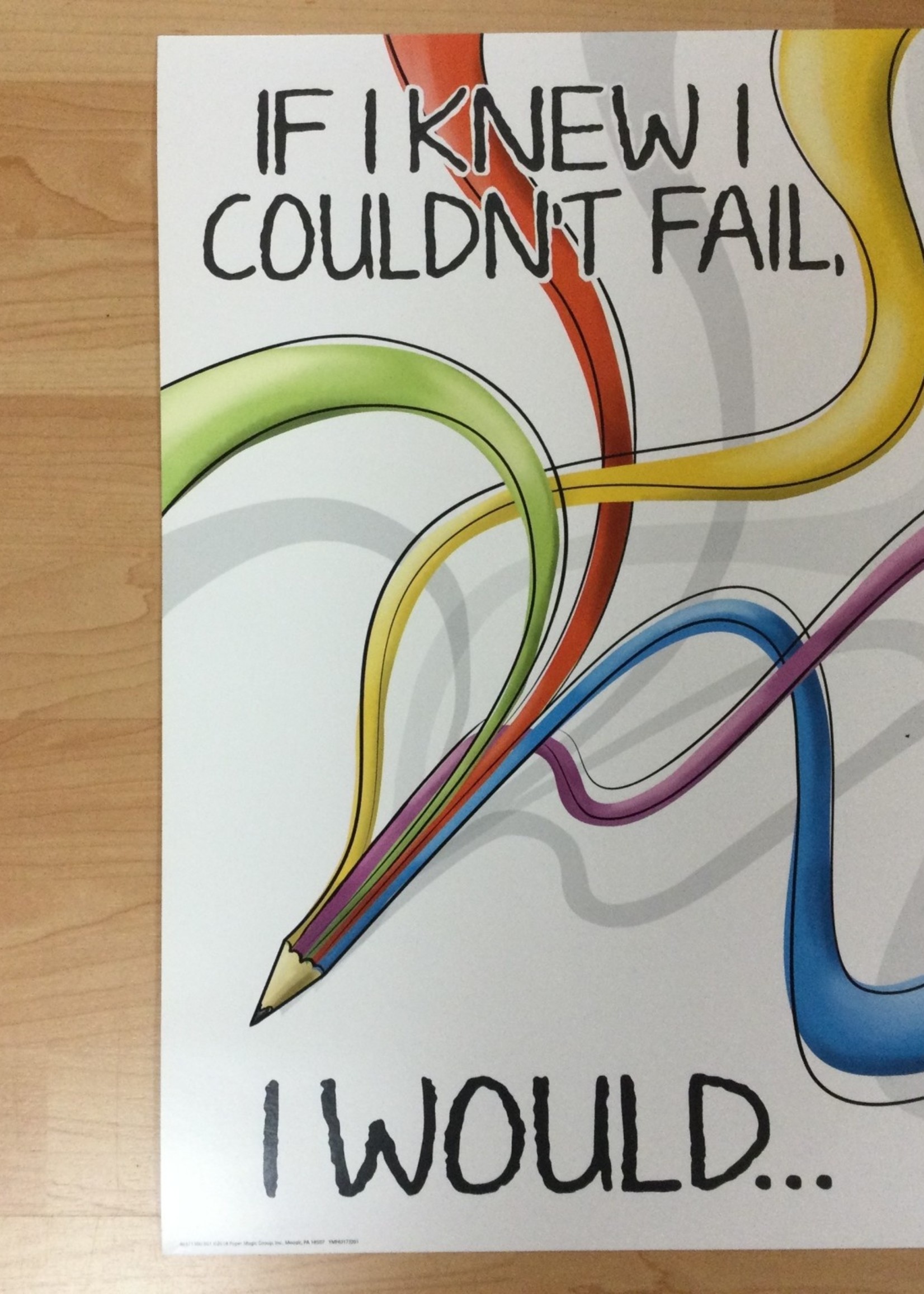 If I Knew I Couldn't Fail Poster