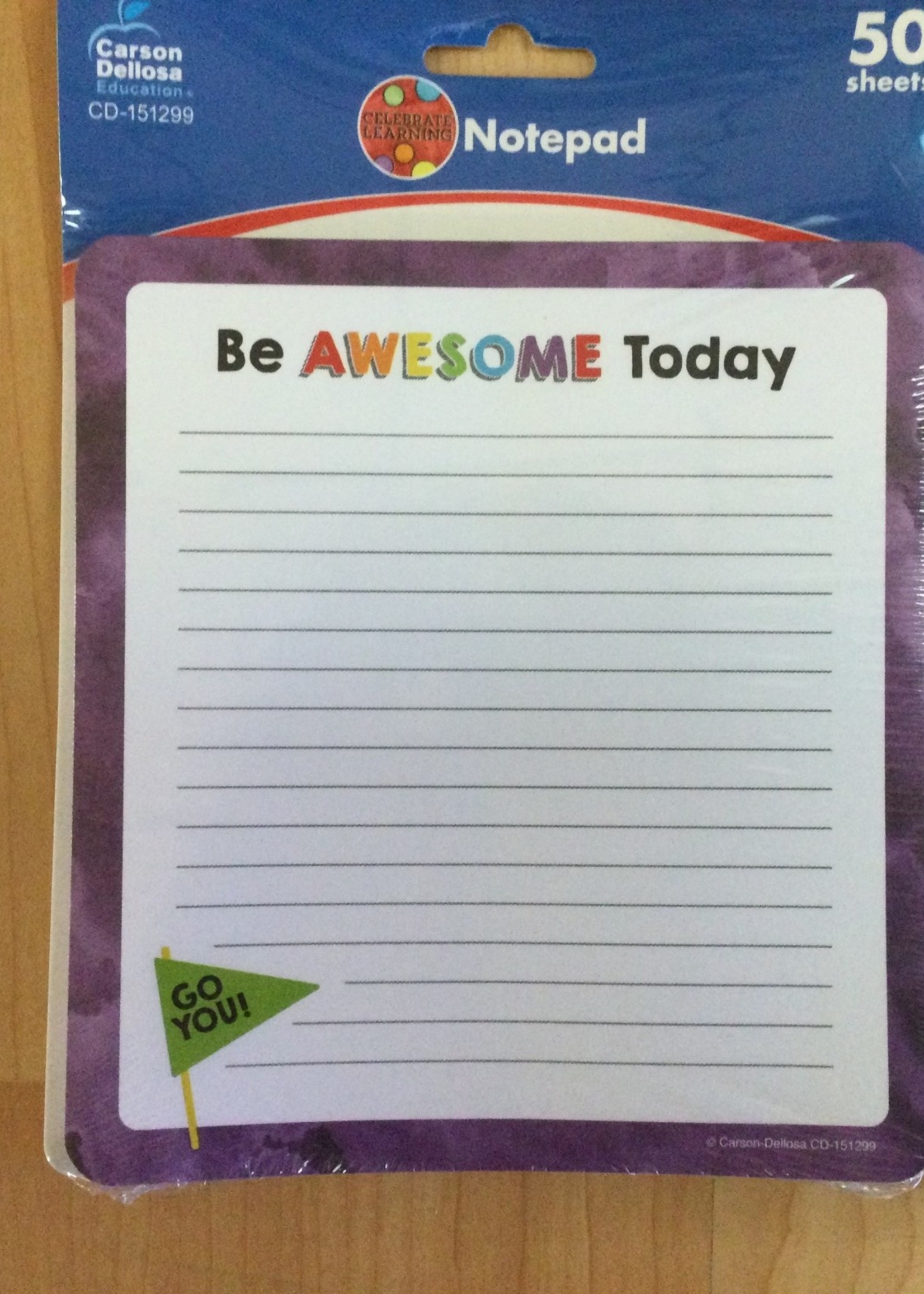 Be Awesome Today Notepad