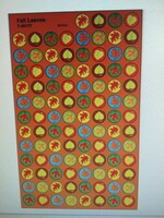 Fall Leaves Spot Stickers