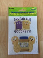 Peanut Butter and Jelly Jumbo Stickers 12pc