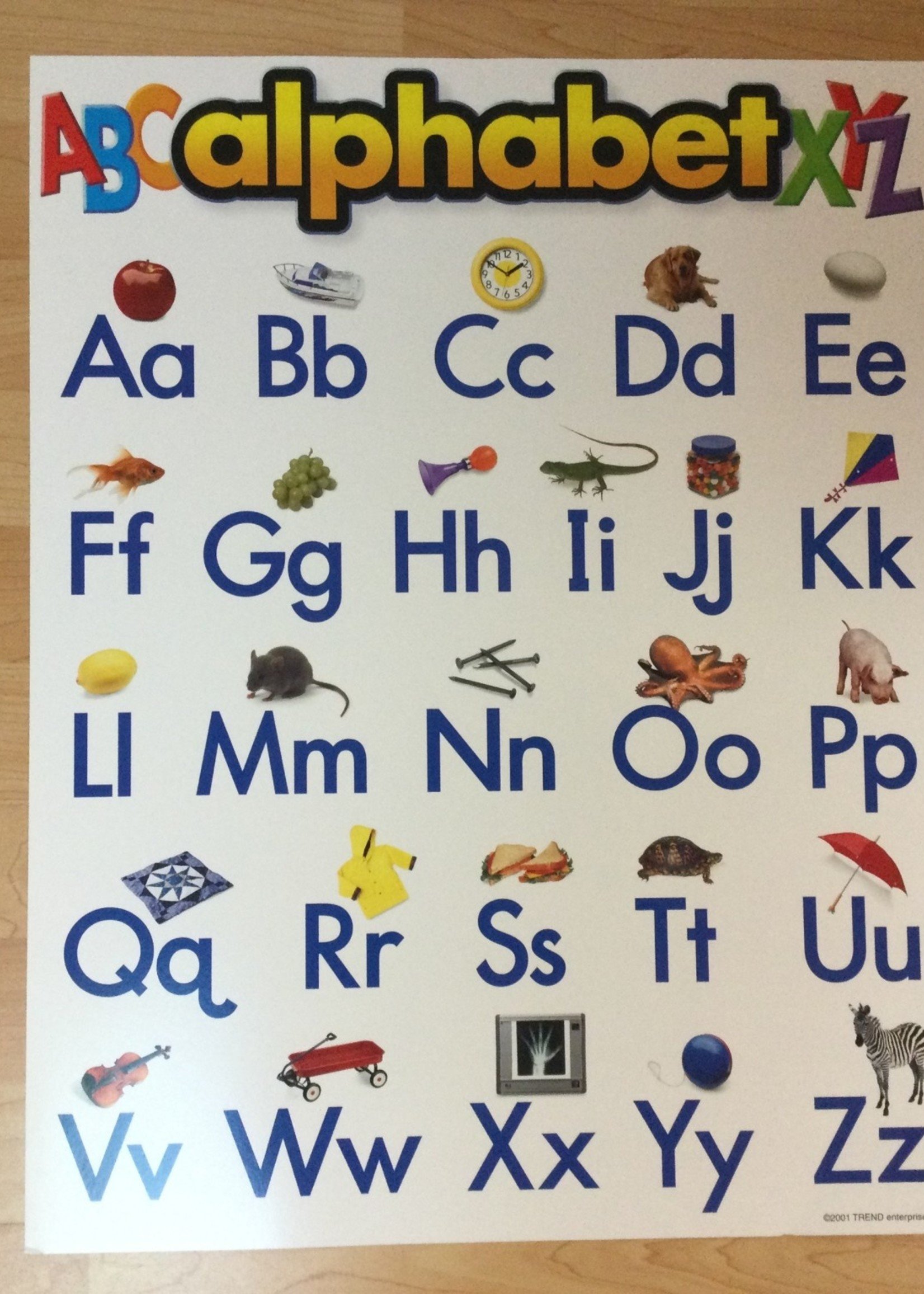 Alphabet Chart