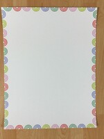 Rainbow Skies Blank Chart