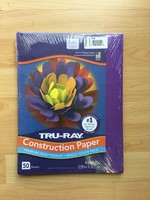 Purple 9" x 12" Tru-Ray Construction Paper 50 sheets