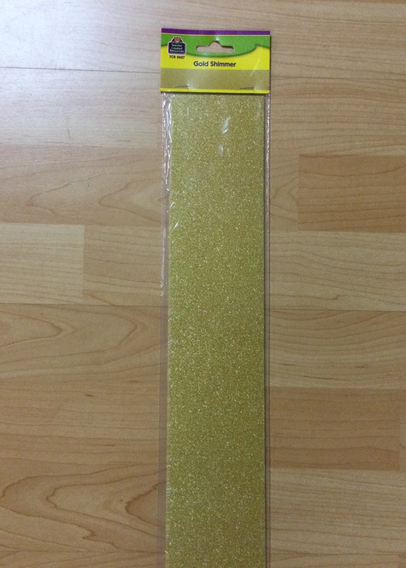 Gold Shimmer Straight Border 35'