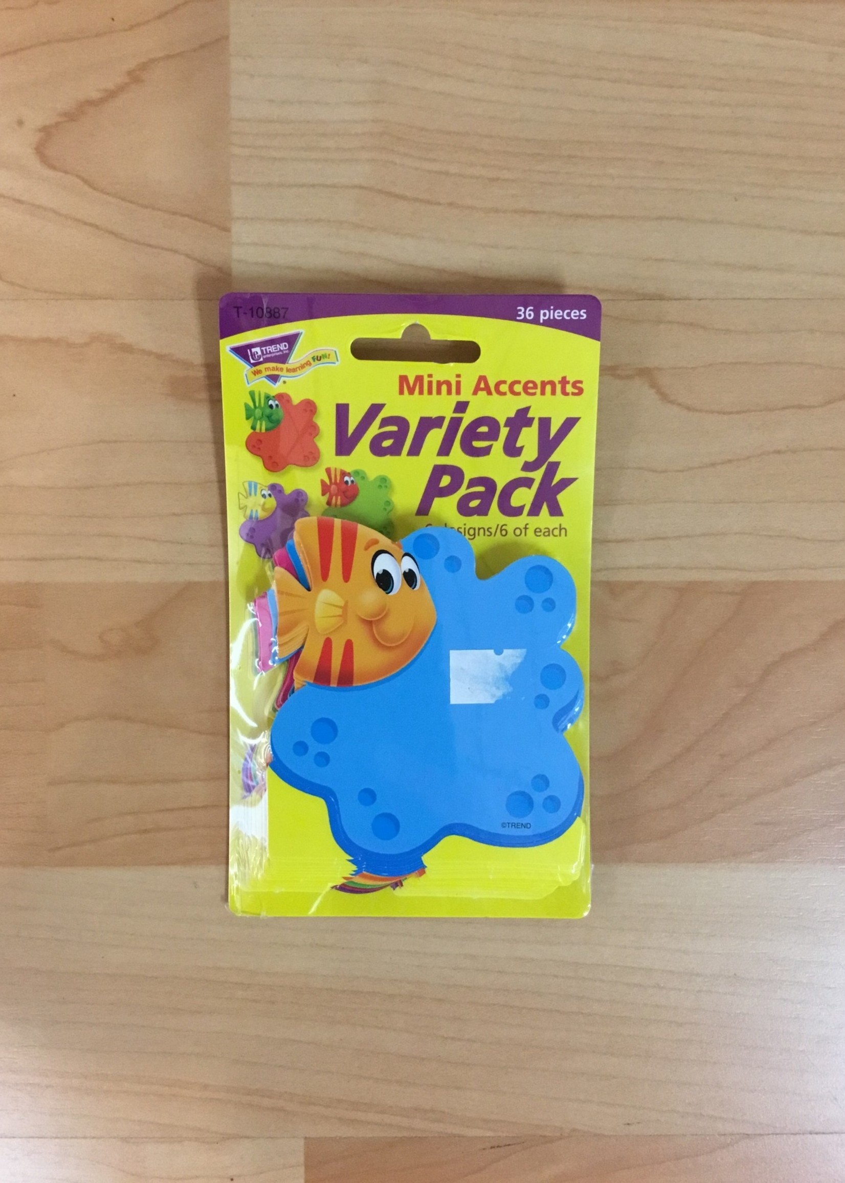 Sea Buddies School Fish Mini Cutouts 36pc