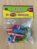 Happy Birthday Fancy Wristbands