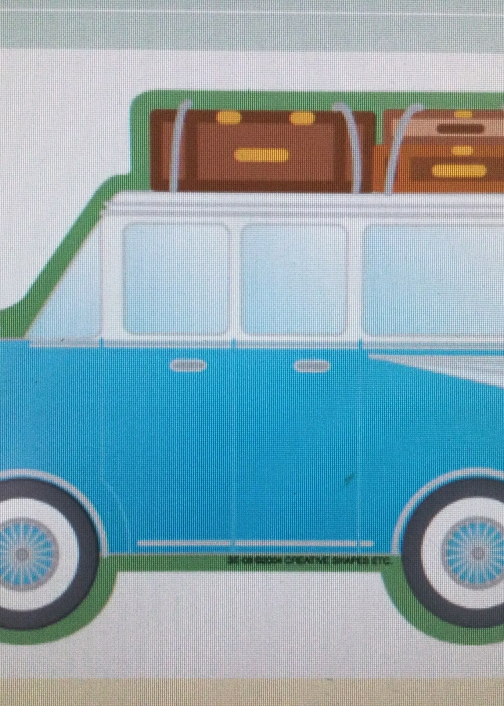 Retro Car Notepad 50 sheets