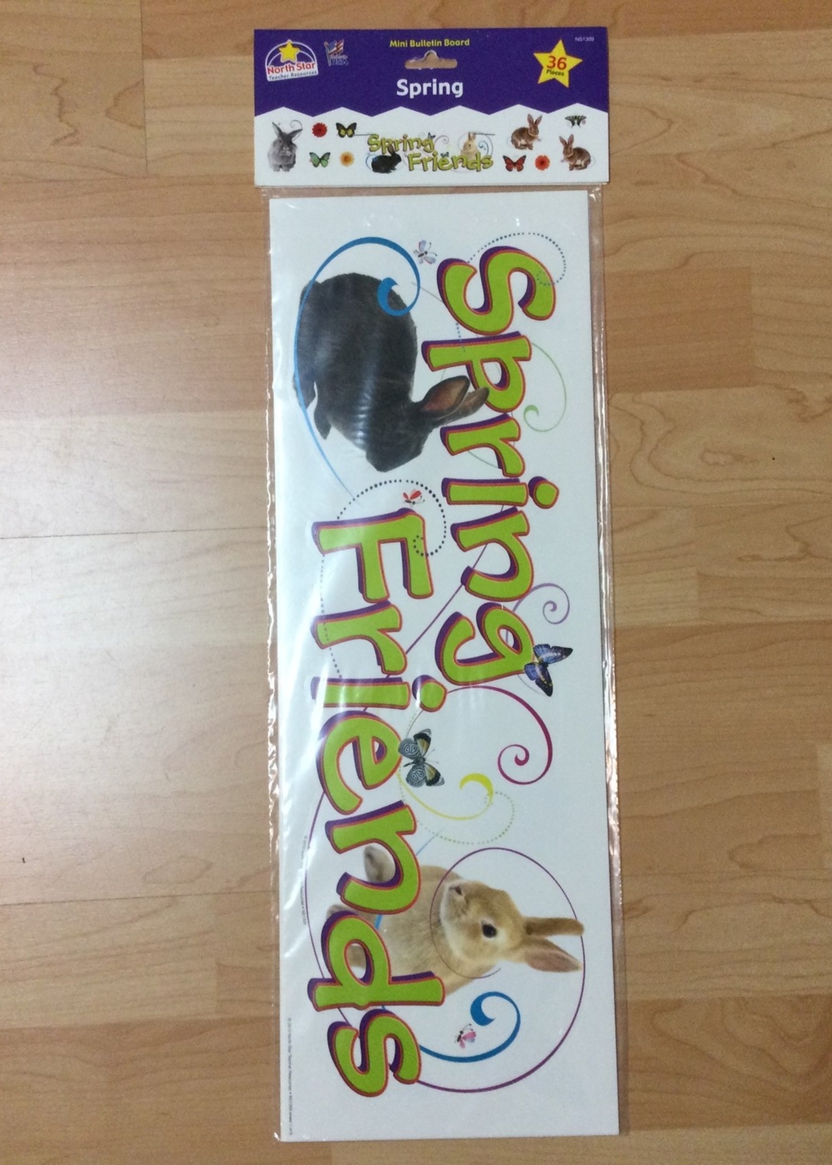 Spring Friends Mini Bulletin Board