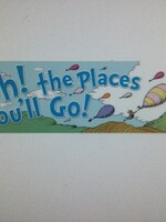 Dr. Seuss Oh The Places You'll Go Banner