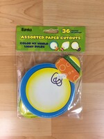 Color My World Light Bulbs Cutouts 36pc