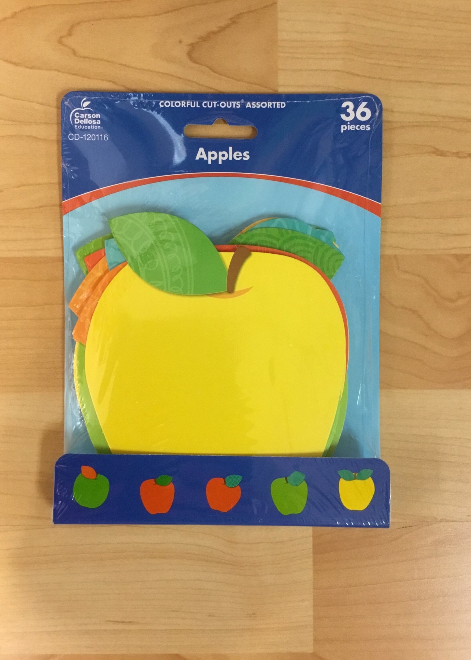 Apples Cutouts 36pc