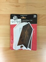 Schoolgirl Style Industrial Chic Arrows Cutouts 36pc