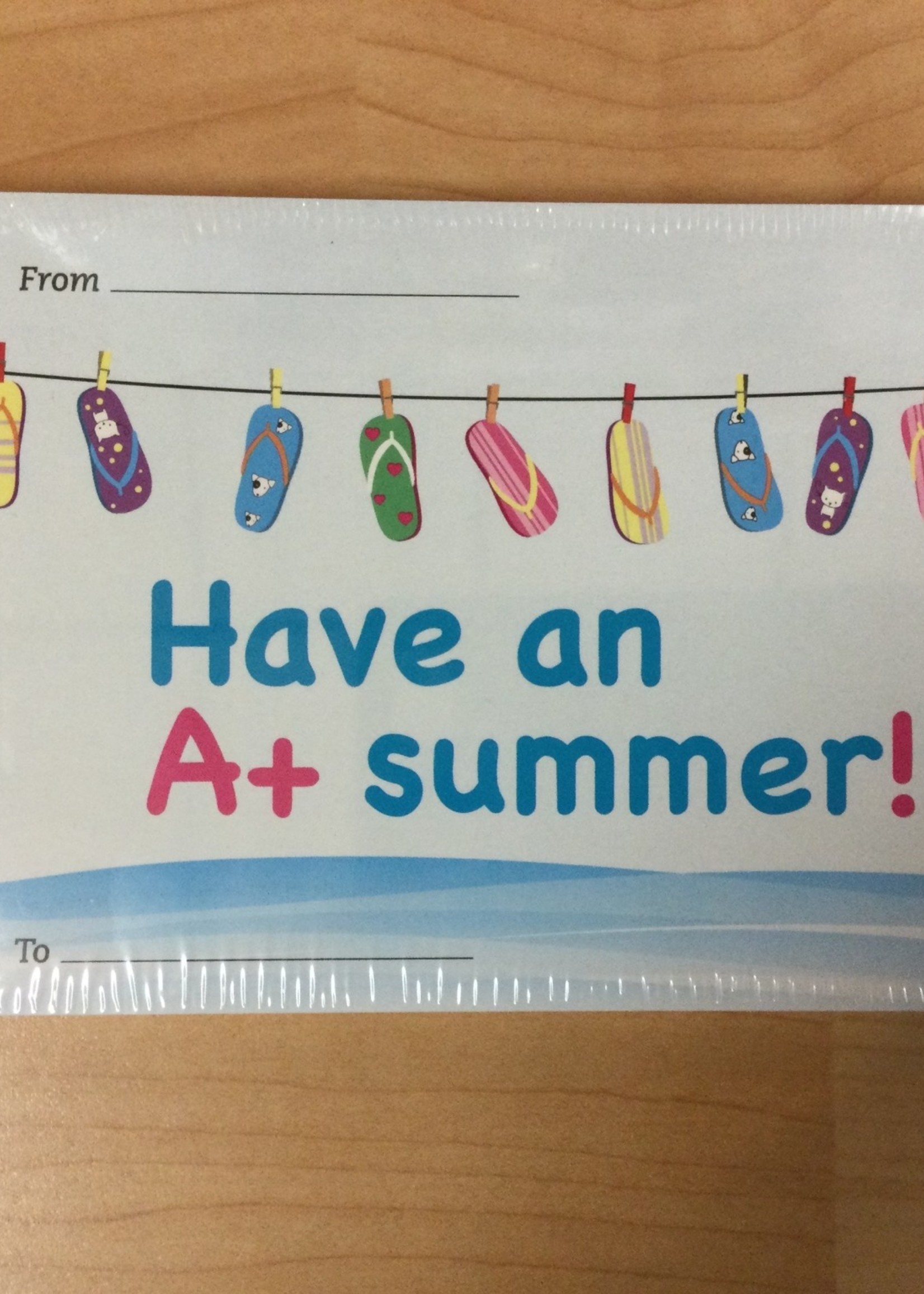 Have an A+ Summer Postcards