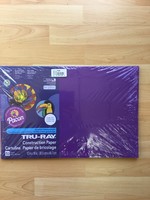 Purple 12" x 18" Tru-Ray Construction Paper