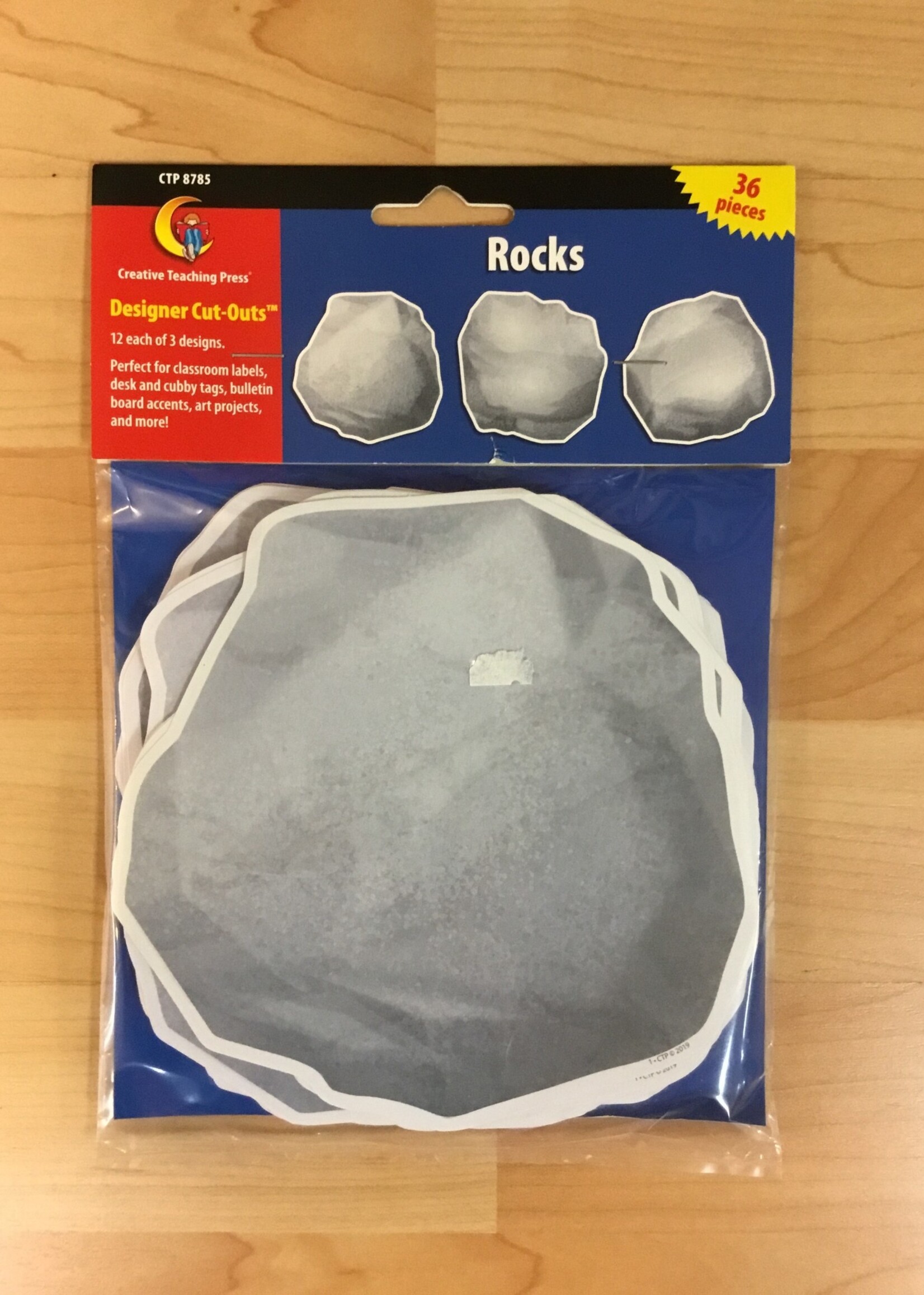 Rocks Cutouts 36pc