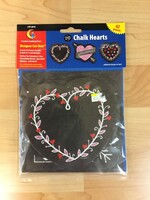 Chalk It Up Chalk Hearts Cutout