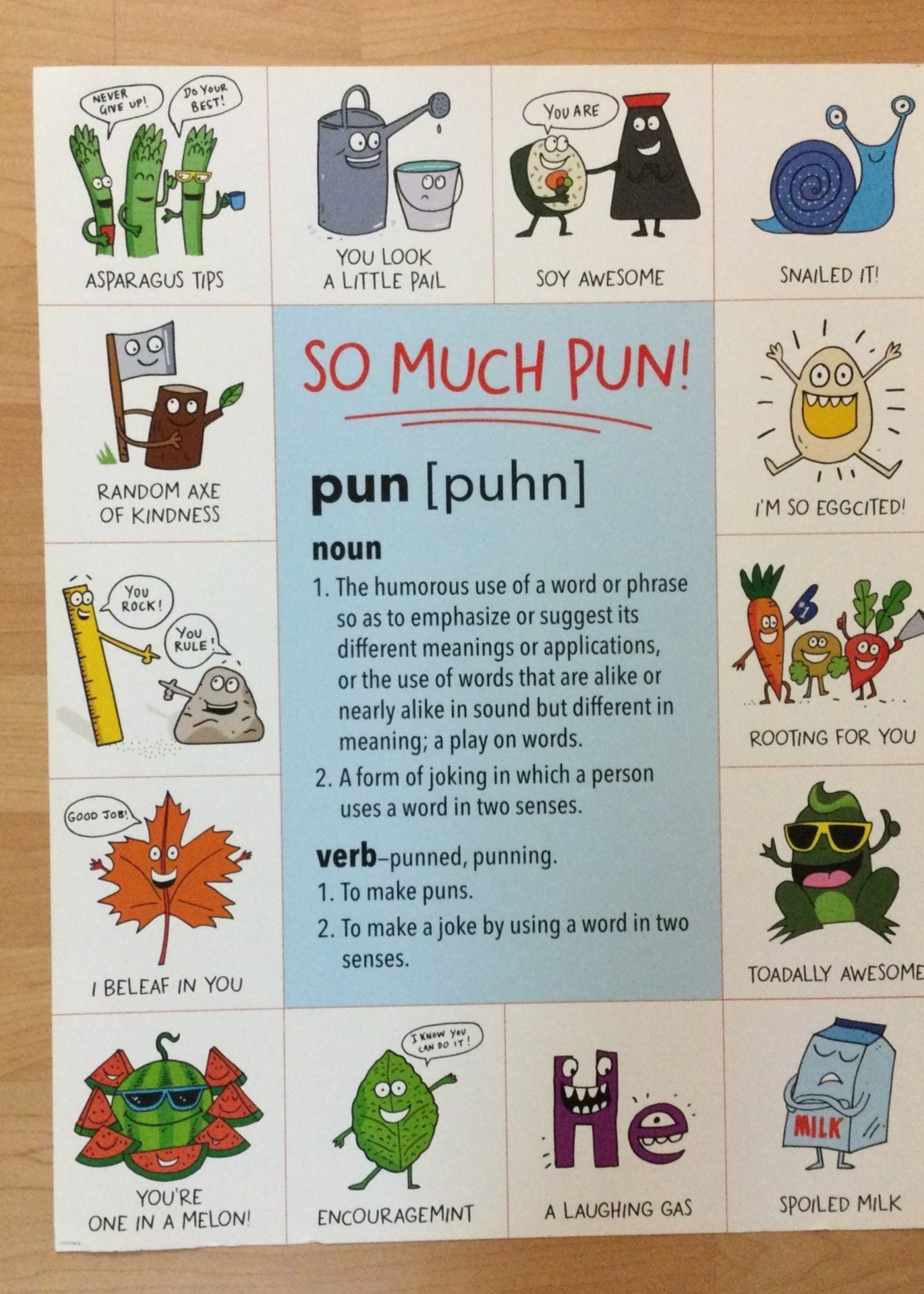 So Much Pun Chart