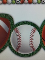 Sports Balls Die Cut Border