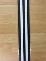 Black & White Stripe Straight Border