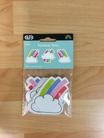 Rainbow Skies Mini Cutouts 36pc
