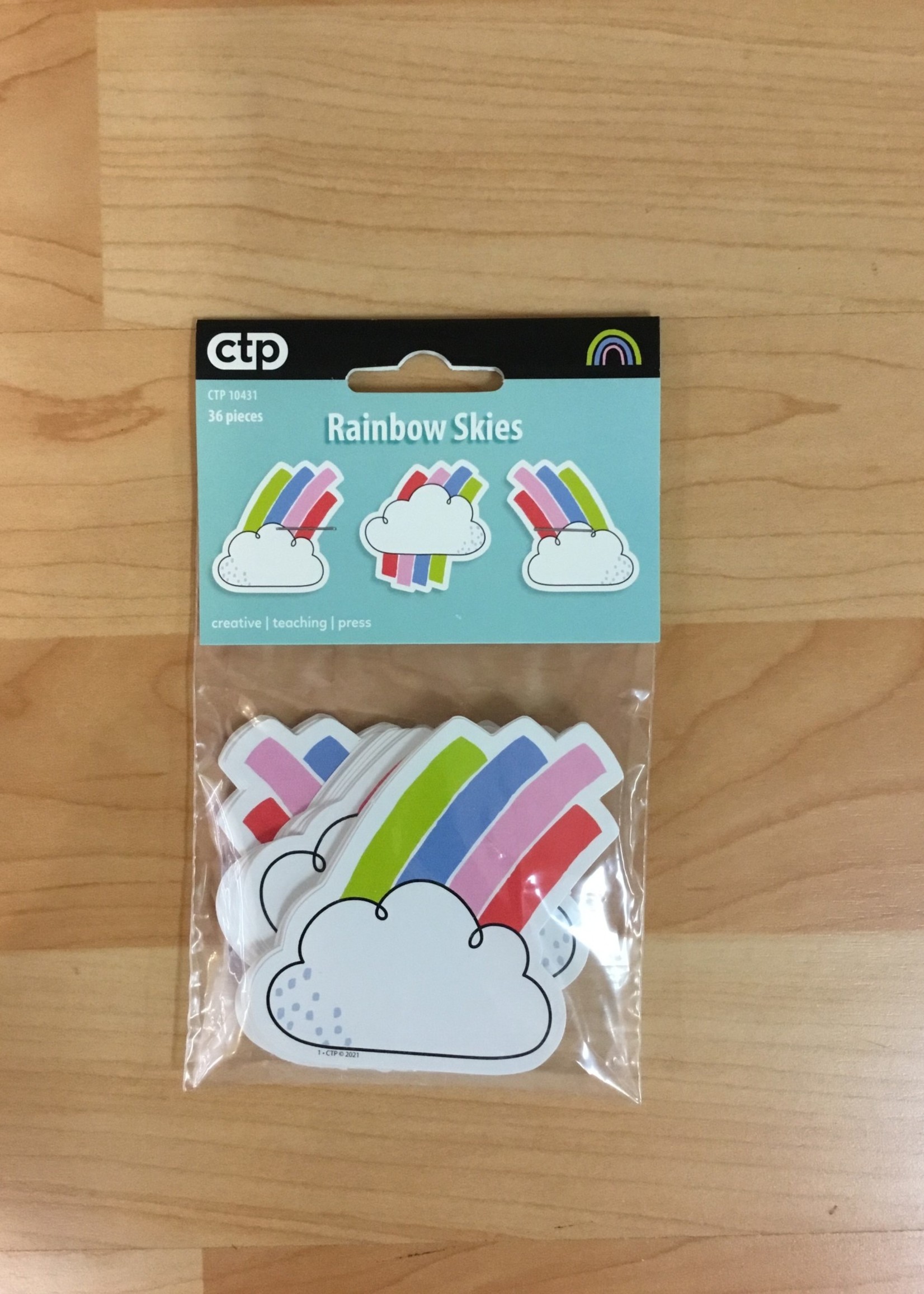 Rainbow Skies Mini Cutouts