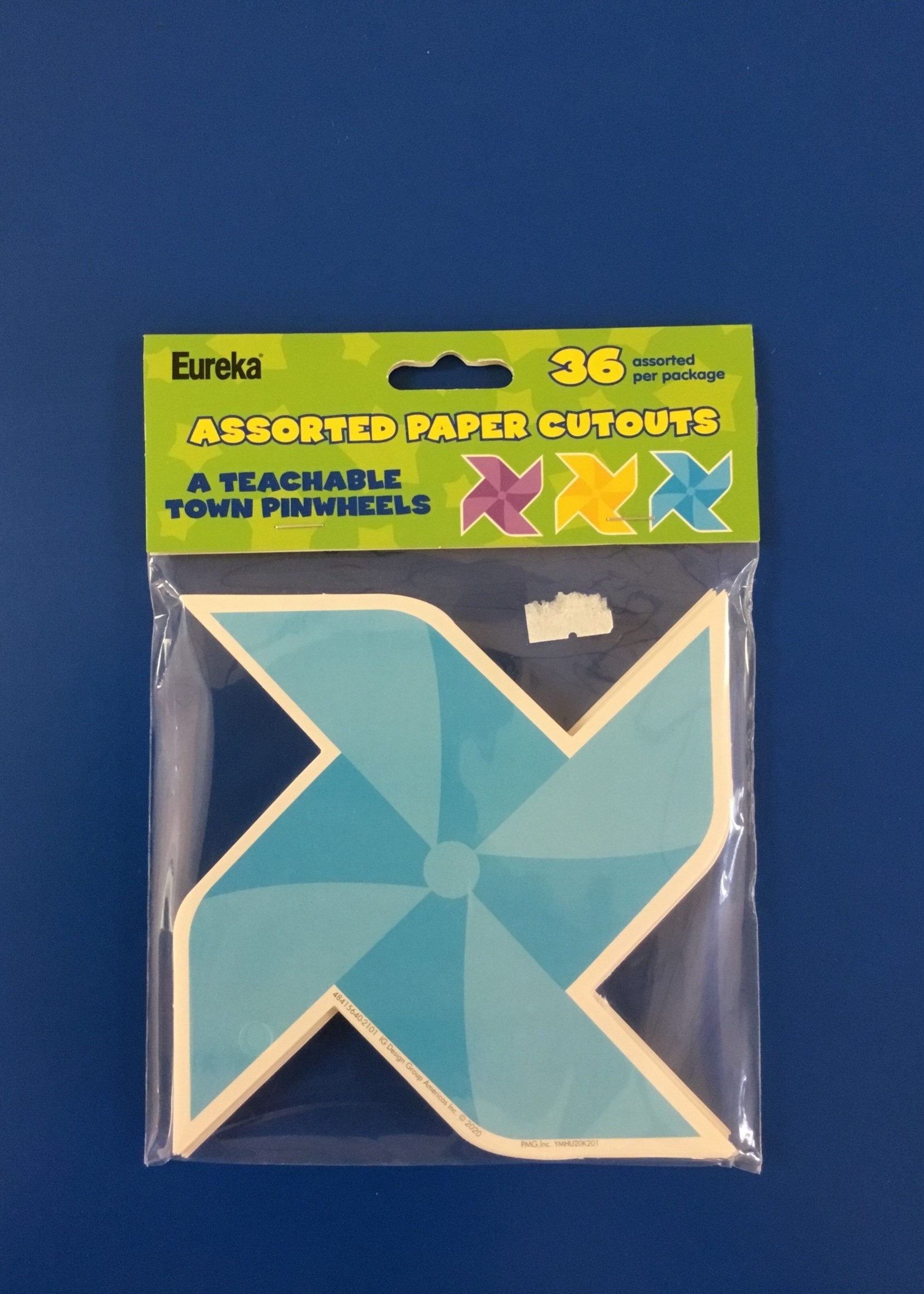 A Teachable Town Pinwheels Cutouts 36pc