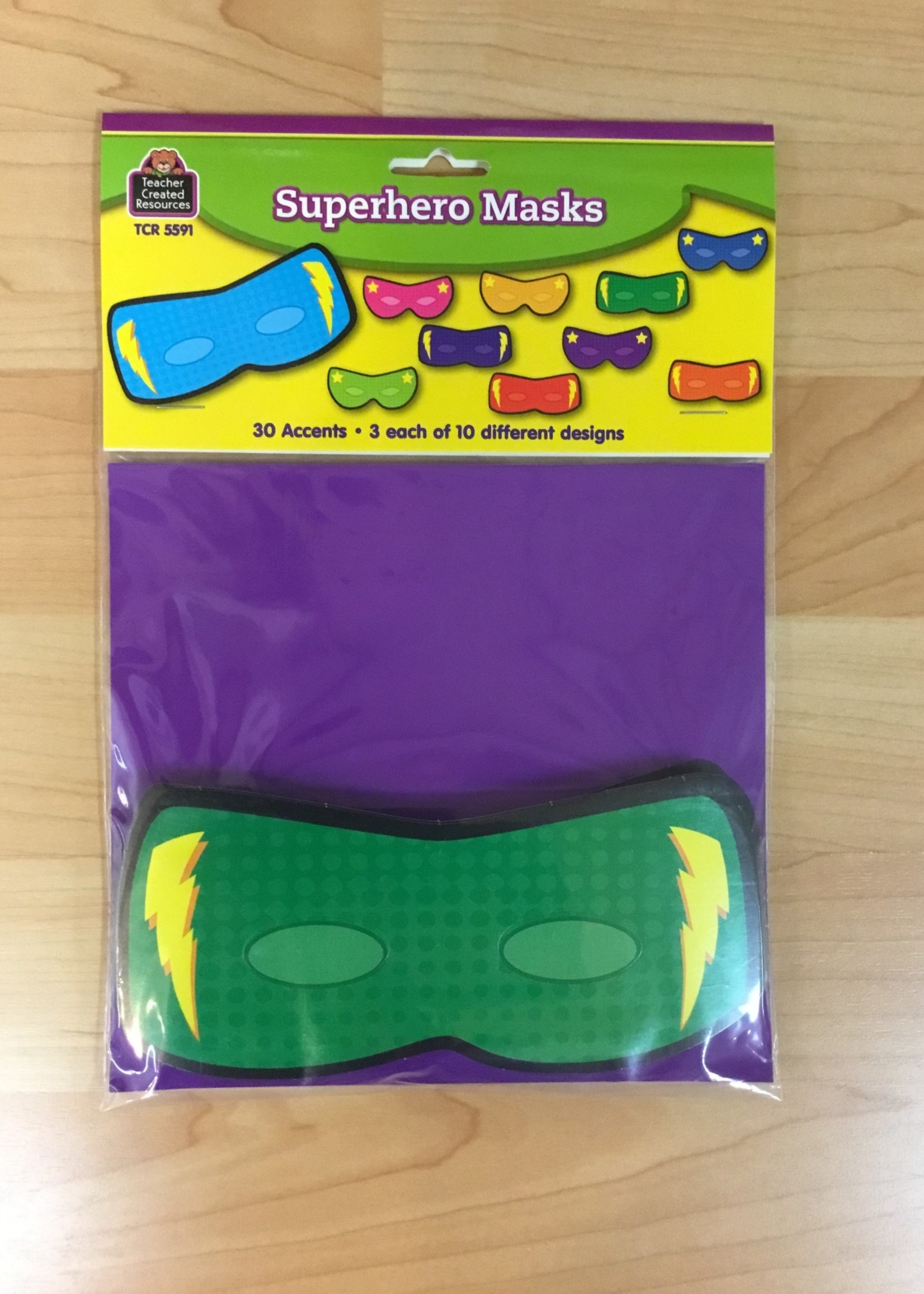 Superhero Masks Cutouts 30pc