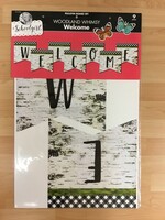 Schoolgirl Style Woodland Whimsy Welcome Bulletin Board