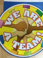 We Are a Team! 2-sided Decor