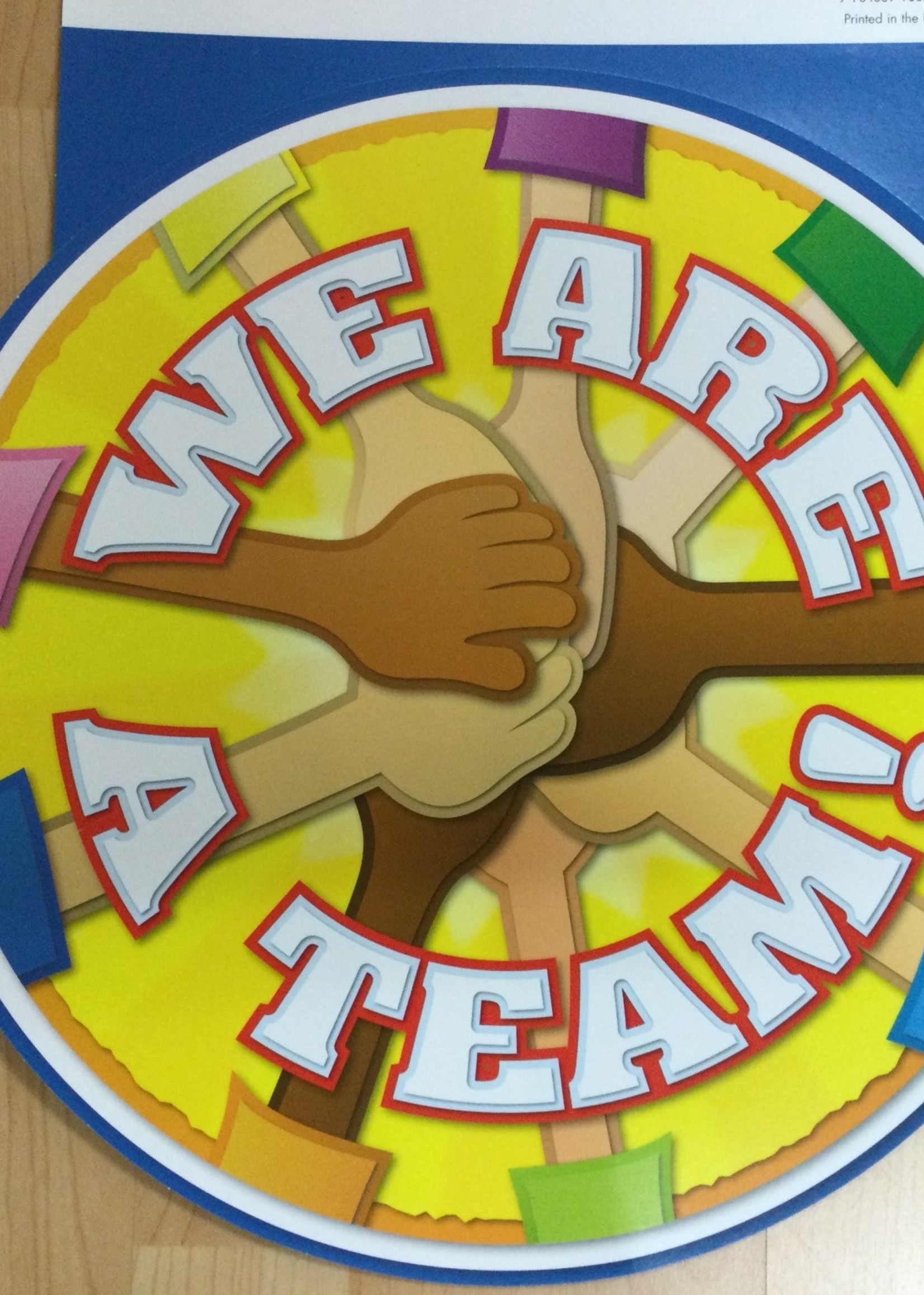 We Are a Team! 2-sided Decor